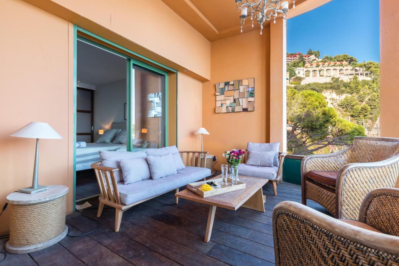 Marinieres - Incredible View Over The Bay Villefranche-sur-Mer Exterior photo